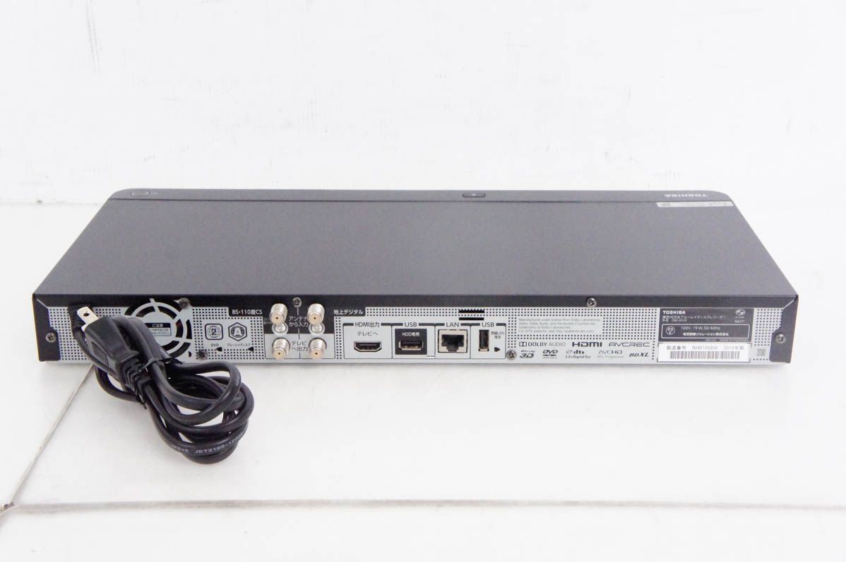 TOSHIBA REGZA レグザブルーレイ DBR-W508 オンライン で 販売