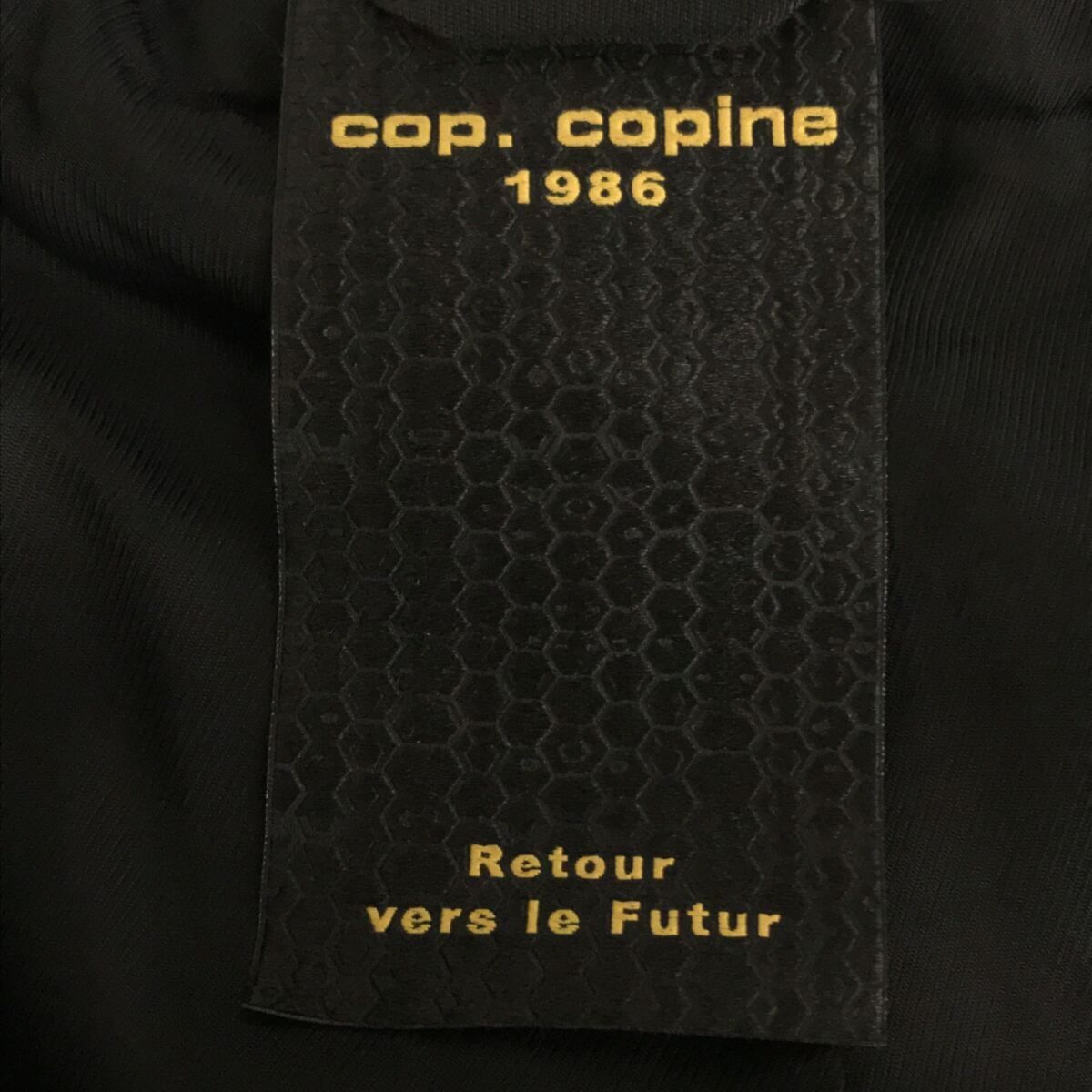 COP COPINE コップコピーヌ ノーカラーウールコート