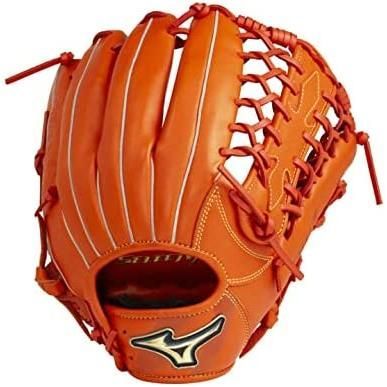 ミズノ(MIZUNO) ソフトボール グローブ セレクトナインプロフェッショナル 山田恵里モデル サイズ13 1AJGS26807 スプレンディッドオレンジ 野手用グローブ 左投用