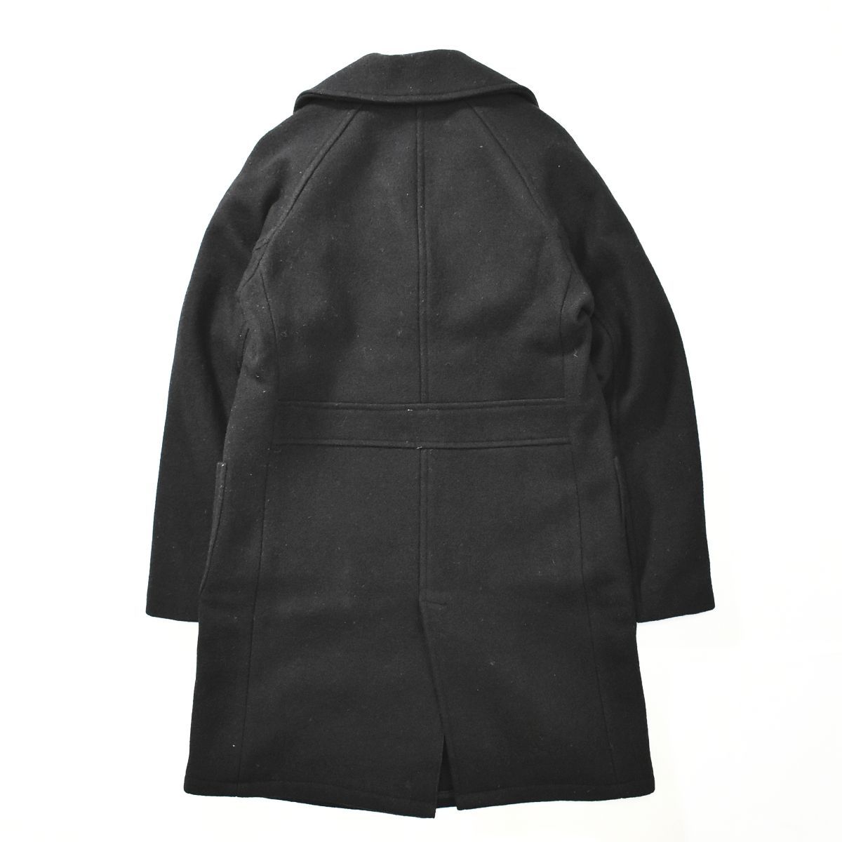 USA製 FIDELITY ウールメルトン ダッフルコート L 黒 FIDELITY 【SALE!！】 フィデリティ MELTON LOOSE DUFFLE COAT