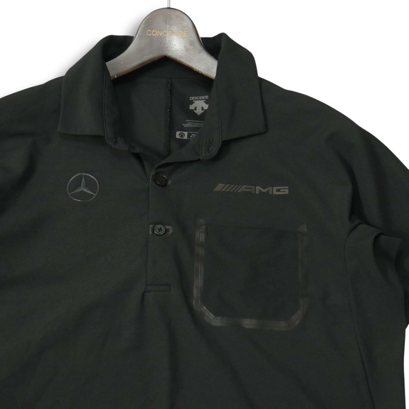 美品 デサント AMG メルセデスベンツ ゼロスタイル ボンディングパーカー O