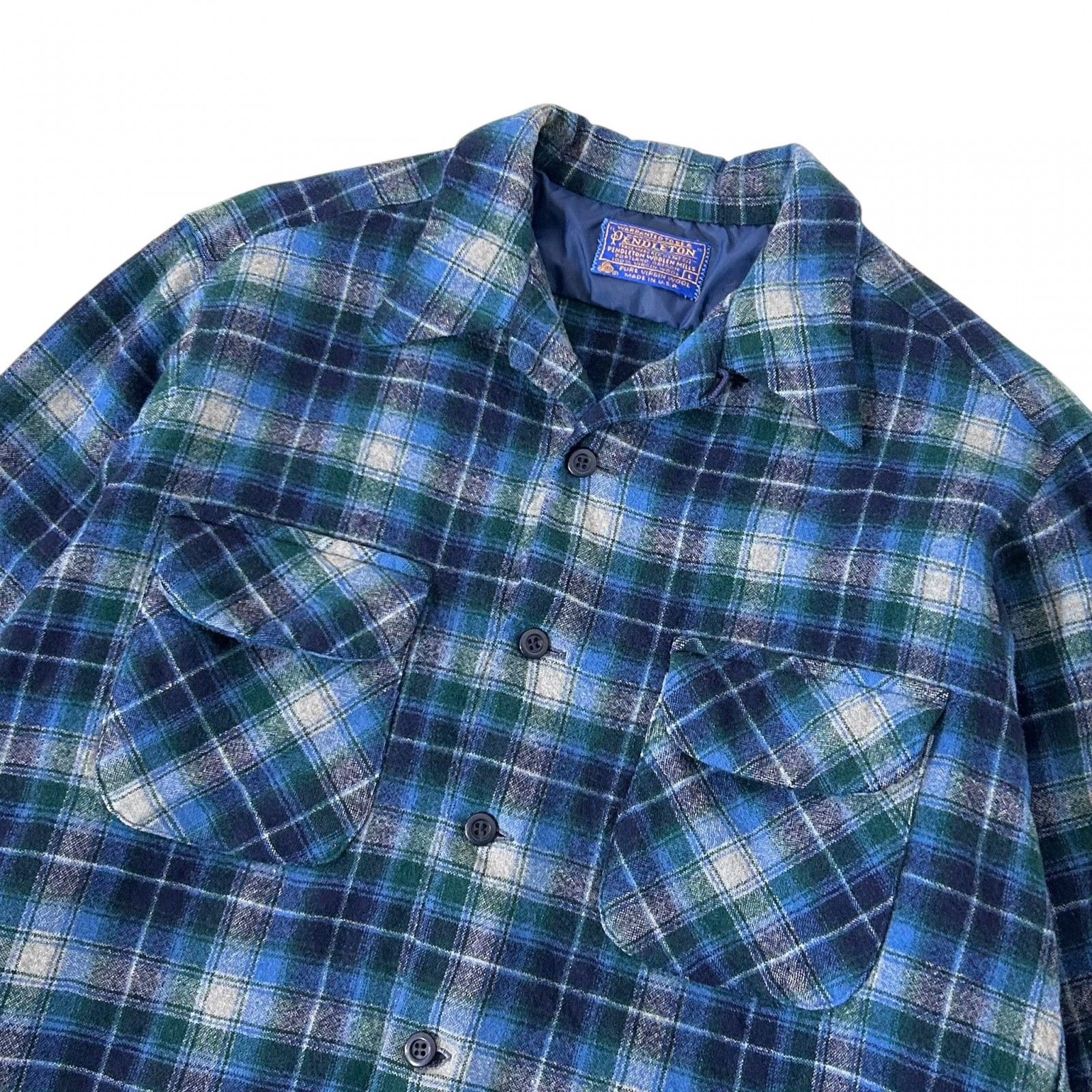 70's PENDLETON ボードシャツUSA製 XL ミントコンディション 70s