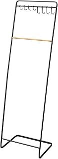 山崎実業 Yamazaki 帽子収納 フック付き コートハンガー ブラック 約W50×D42×H167cm タワー tower 帽子掛け付き ハンガーラック 6130