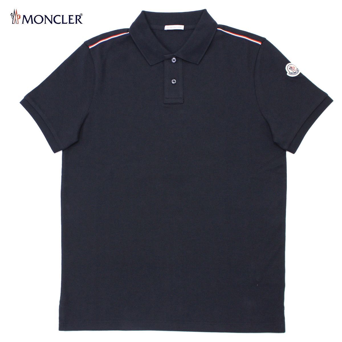 91 MONCLER モンクレール 8A73600 84556 ネイビー ポロシャツ 半袖