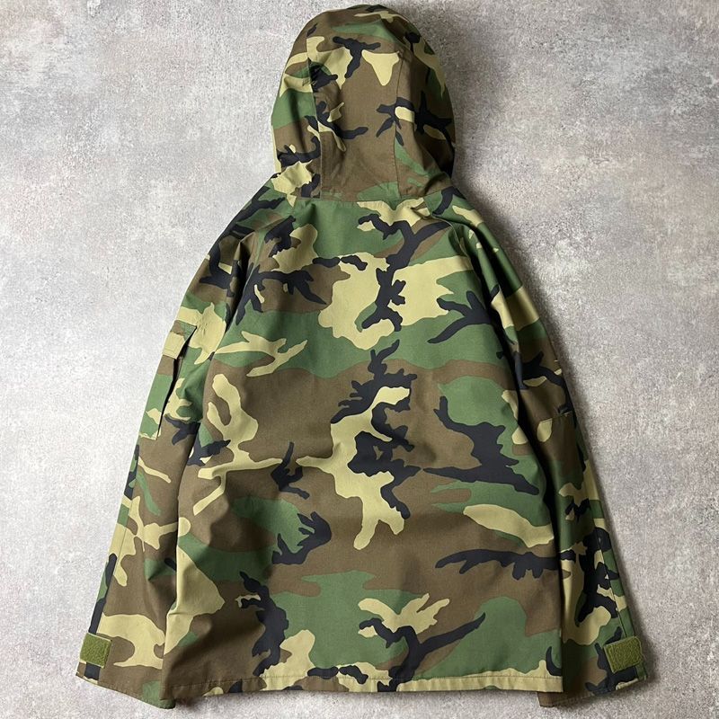 90s US ARMY 米軍実物 ECWCS 1st Gen 後期 ウッドランド カモ