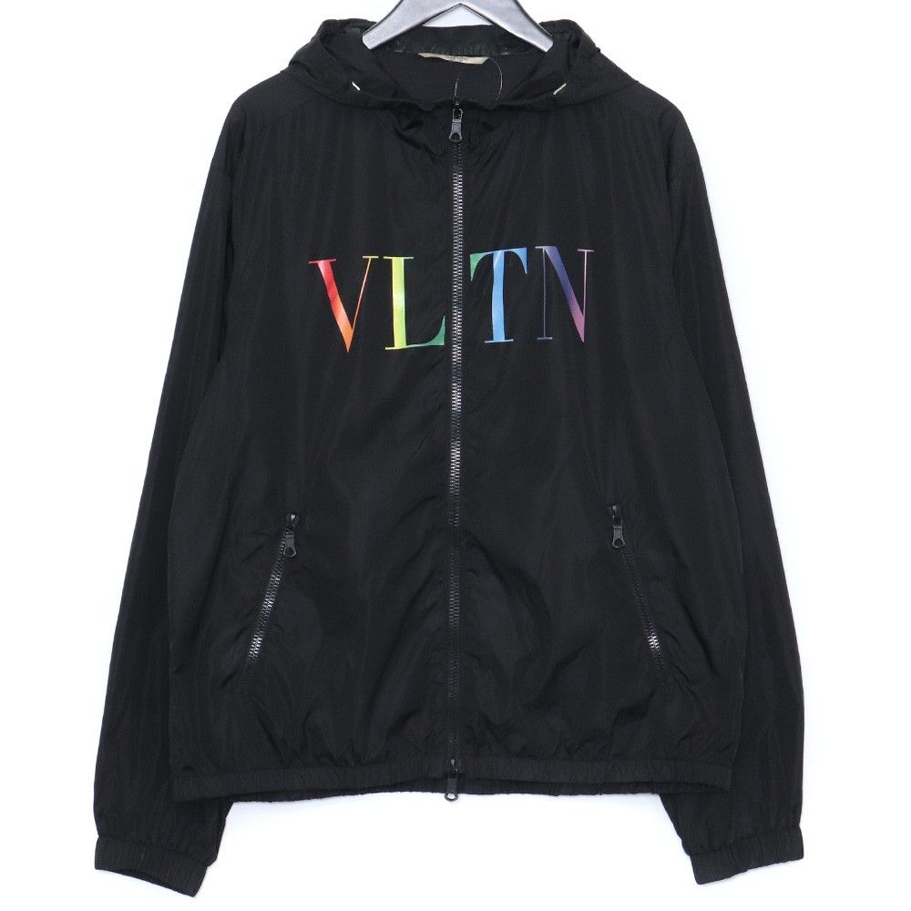 VALENTINO nylon jacket with multicolor VLTN logo