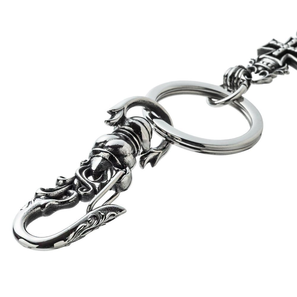 クロスソードキーホルダー アルテミスクラシック シルバー ジュエリーブランド WWW_OLIVIERBERNSTEIN_COM