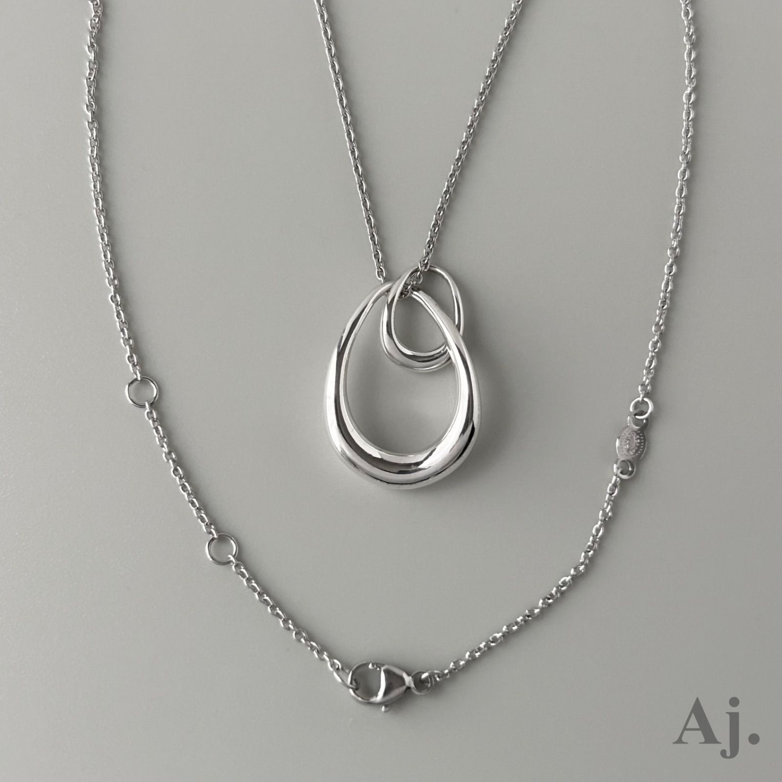 maru様 ジョージジェンセン ネックレス ペンダント 433B オフスプリング Jacqueline Rabun AG925 Georg Jensen  - メルカリ