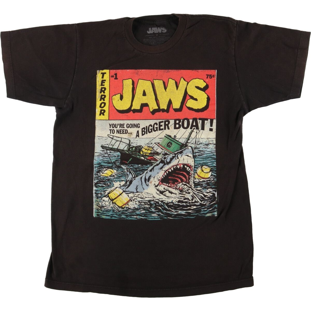 古着 JAWS ジョーズ 映画 ムービーTシャツ メンズM/eaa438980