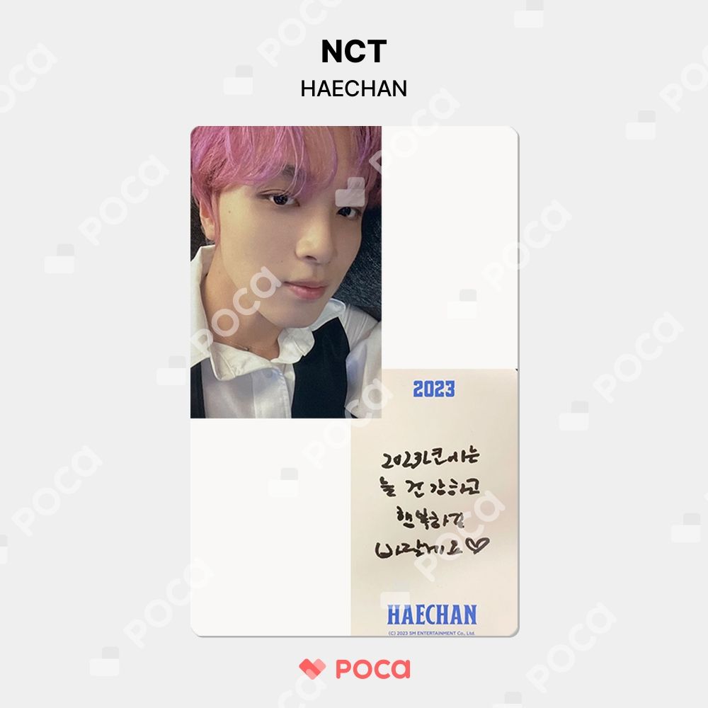 NCT127 2023 ファンミーティング 入場トレカ ヘチャン Pocamarket, NCT HAECHAN 2023 NCT 127 7th ANNIVERSARY