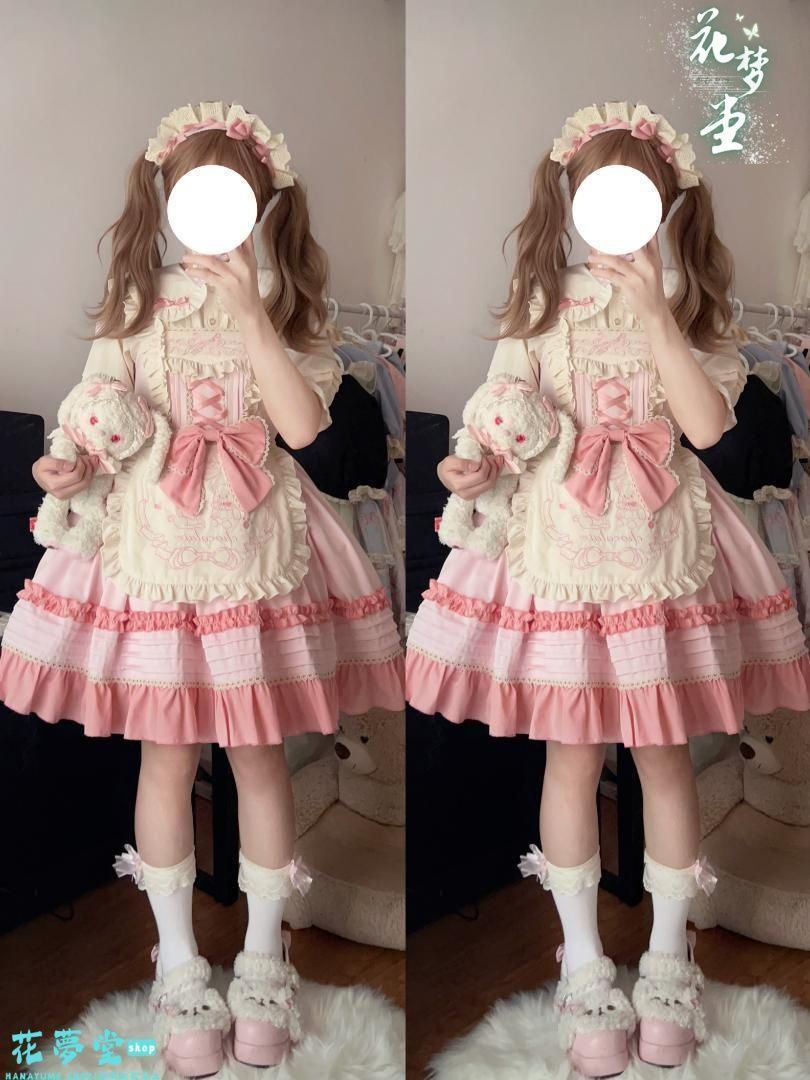 品質保証！ 25年 ♥コスプレ ドレスロリータセット 仮装 オリジナル 洋服 ロリータ ワンピース 撮影会 舞台 イベント 原野空間-19