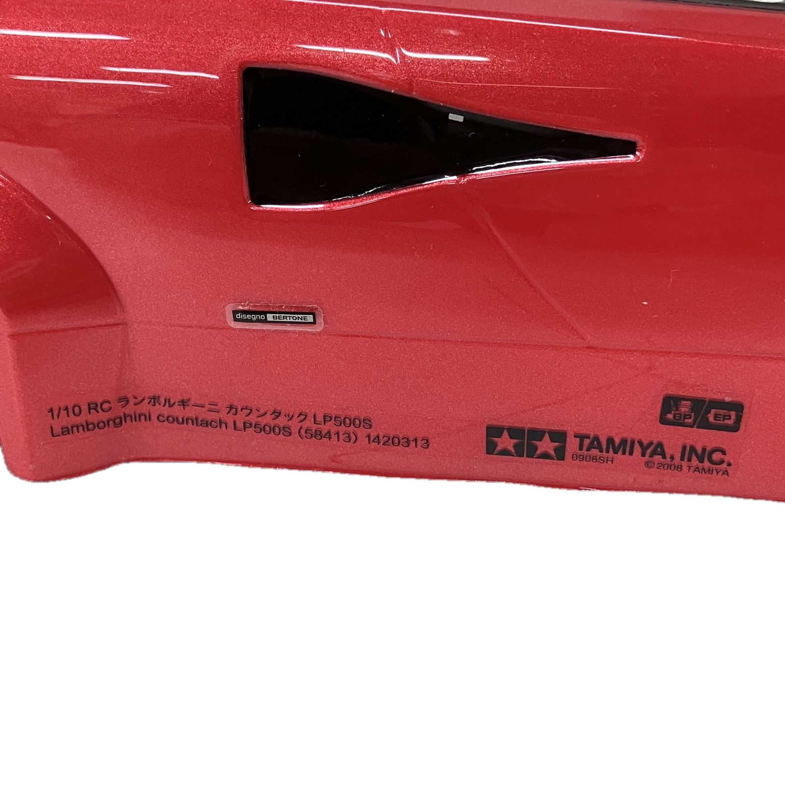 TAMIYA 1/10 ランボルギーニ カウンタック LP500S シャーシ付き