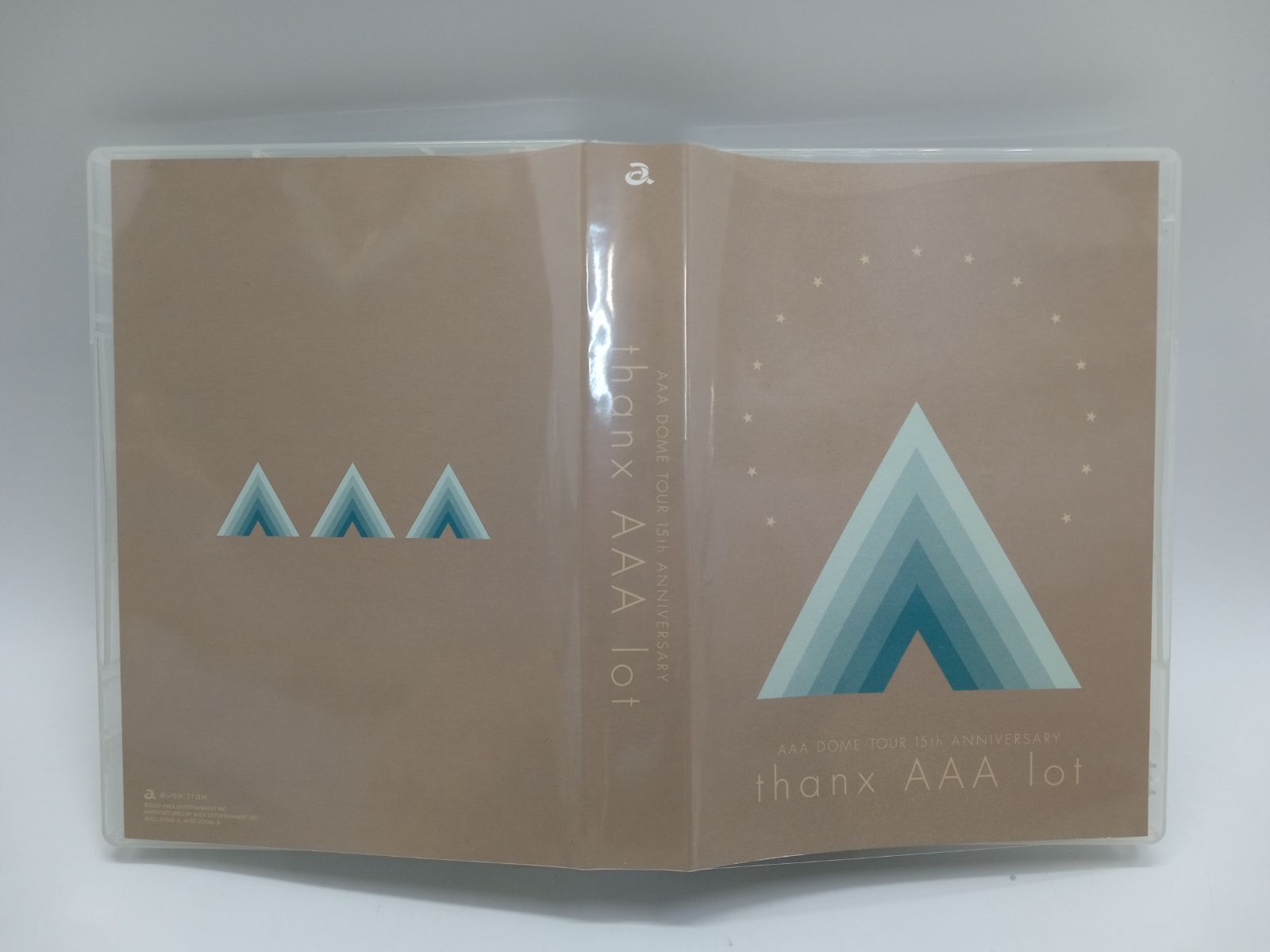 AAA DOME TOUR 15th ANNIVERSARY -thanx AAA lot- 初回生産限定