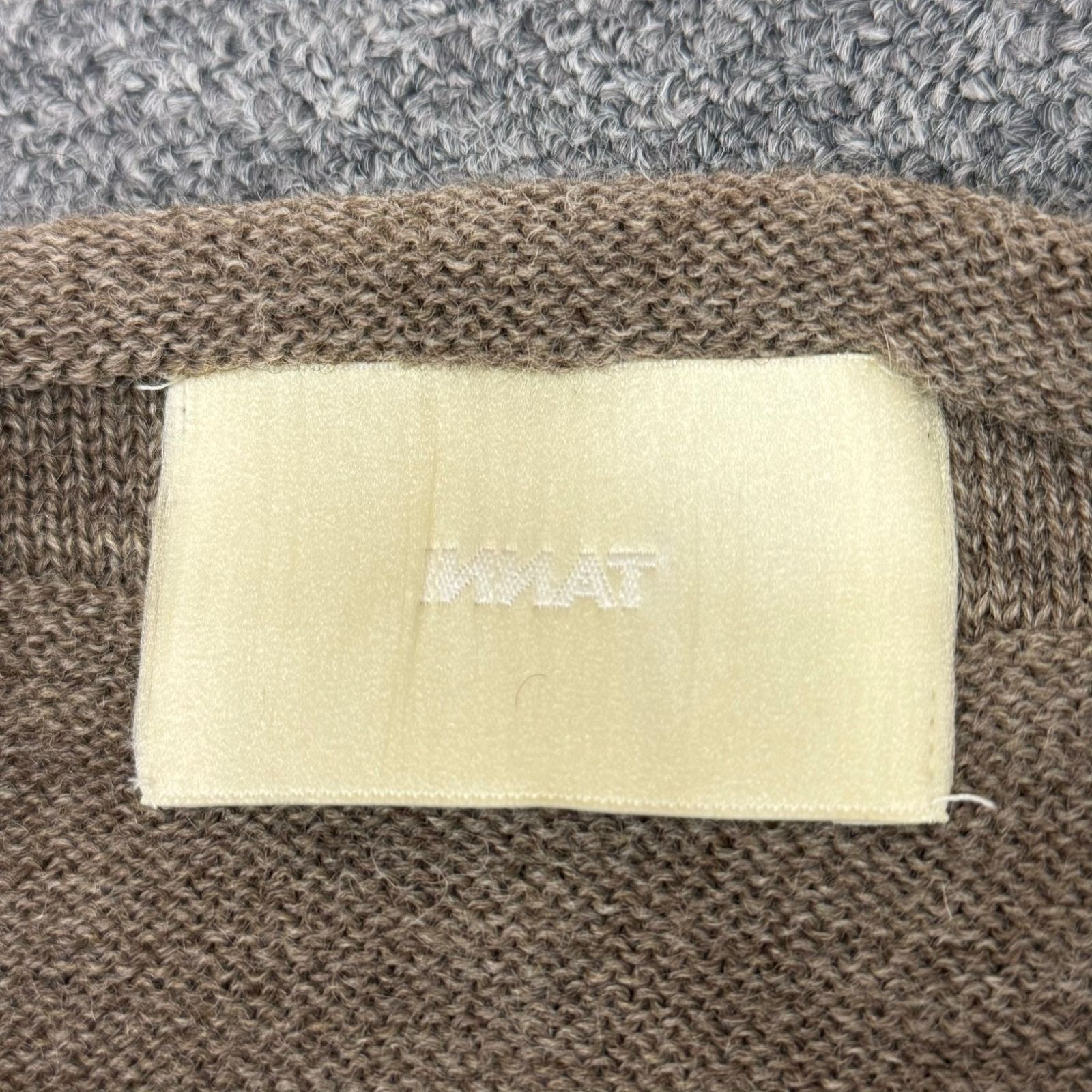 新品INNAT KID MOHAIR CARDIGAN Gray beige 新品INNAT KID MOHAIR CARDIGAN Gray beige Tops Fashion 【公式通販】