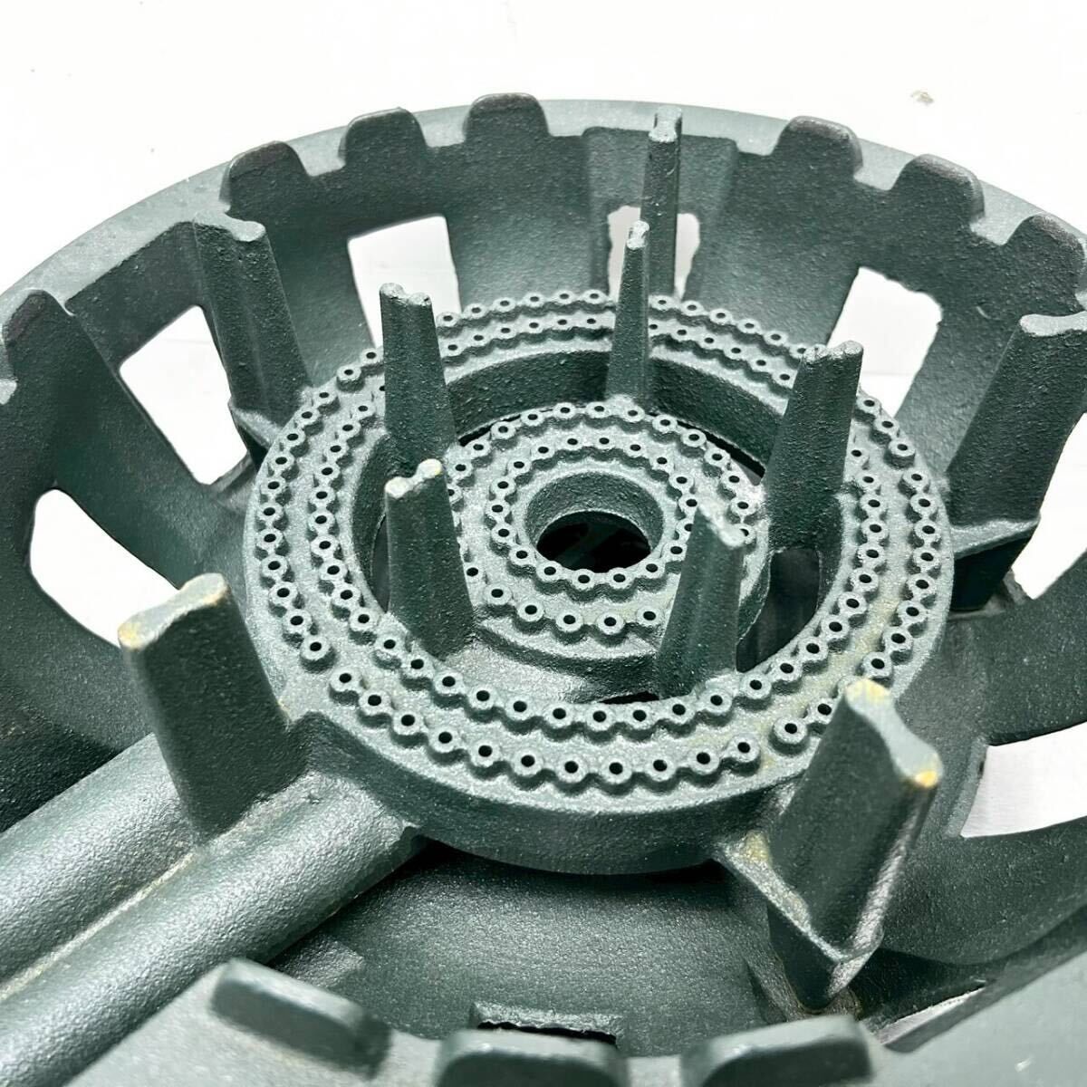 設置のみ タチバナ 鋳物コンロ TS-210 都市ガス 種火無し 下枠セット 厨房