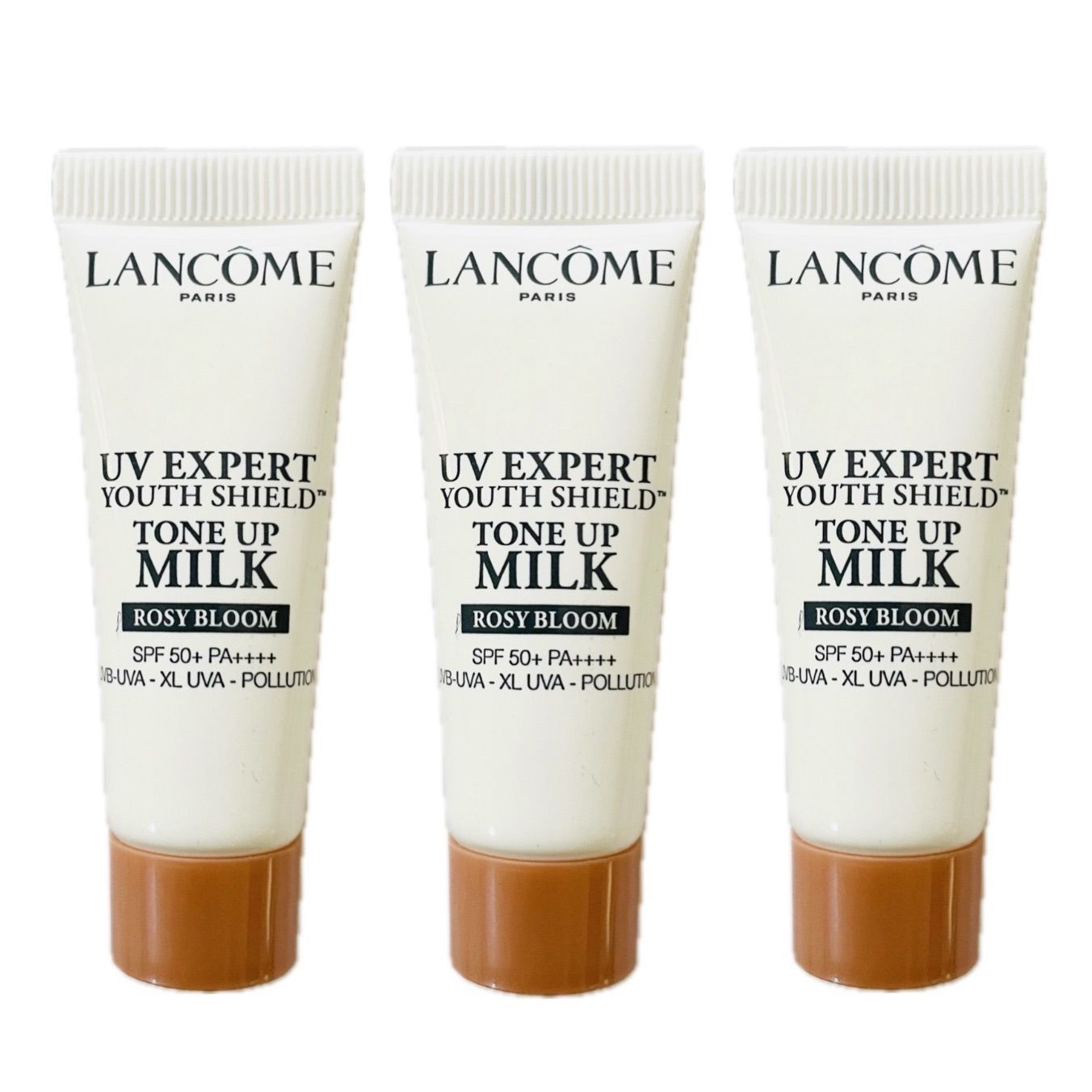 LANCOME／UVエクスペール トーンアップ ローズ  N　ミニ　10ml  3本セット　ランコム　リニューアル品　化粧下地　日焼け止め乳液