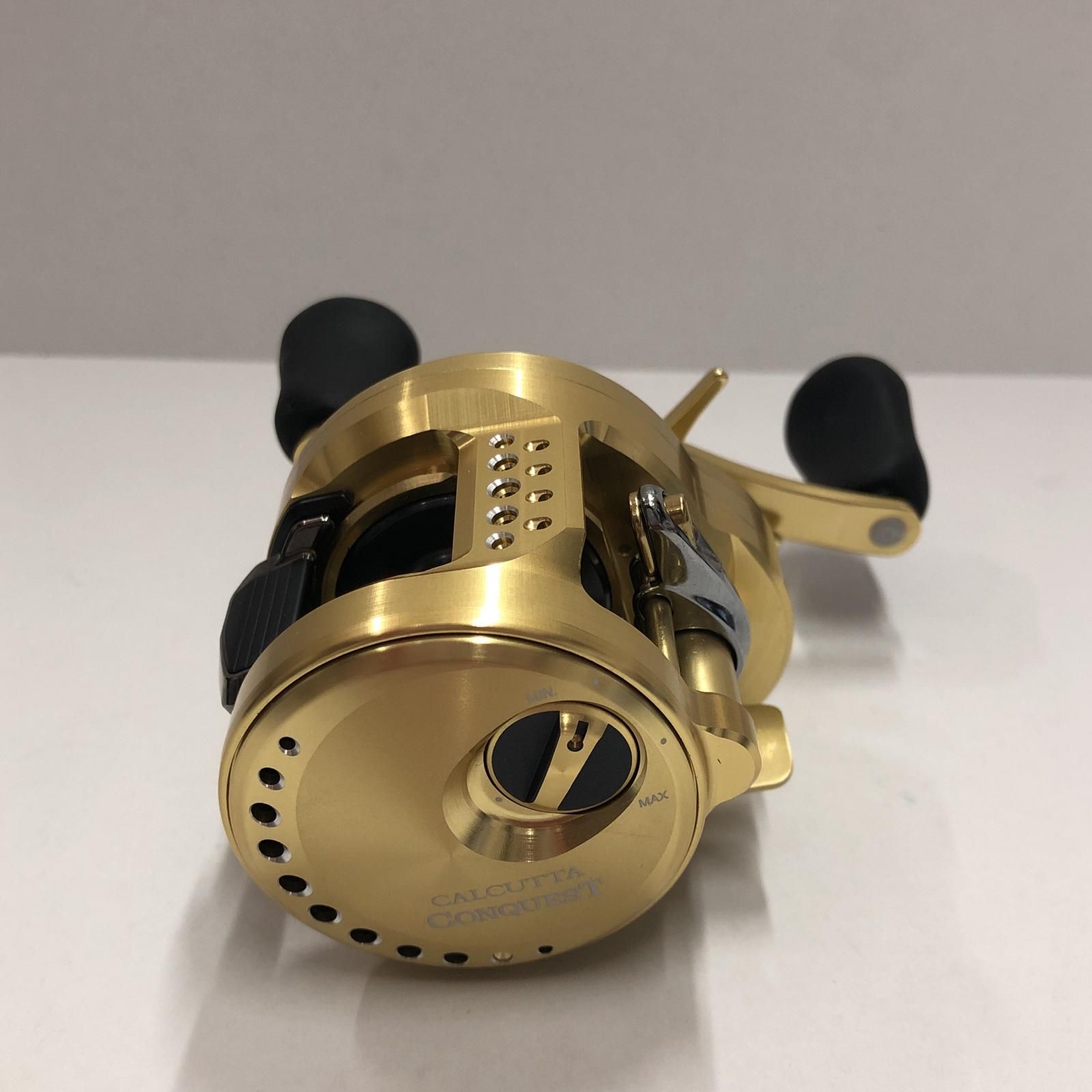 SHIMANO - 【加古川店】 中古 SHIMANO | シマノ リール 21カルカッタコンクエスト 101HG 【ベイトリール/左ハンドル】 【86】 加古川店】 中古 SHIMANO | シマノ リール 21カルカッタコン