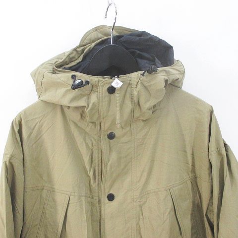 ザノースフェイス THE NORTH FACE NP-2130 ミドル丈 マウンテンパーカー GORE TEX L ベージュ系 ジップアップ  スナップボタン ポケット 日本製 - メルカリ