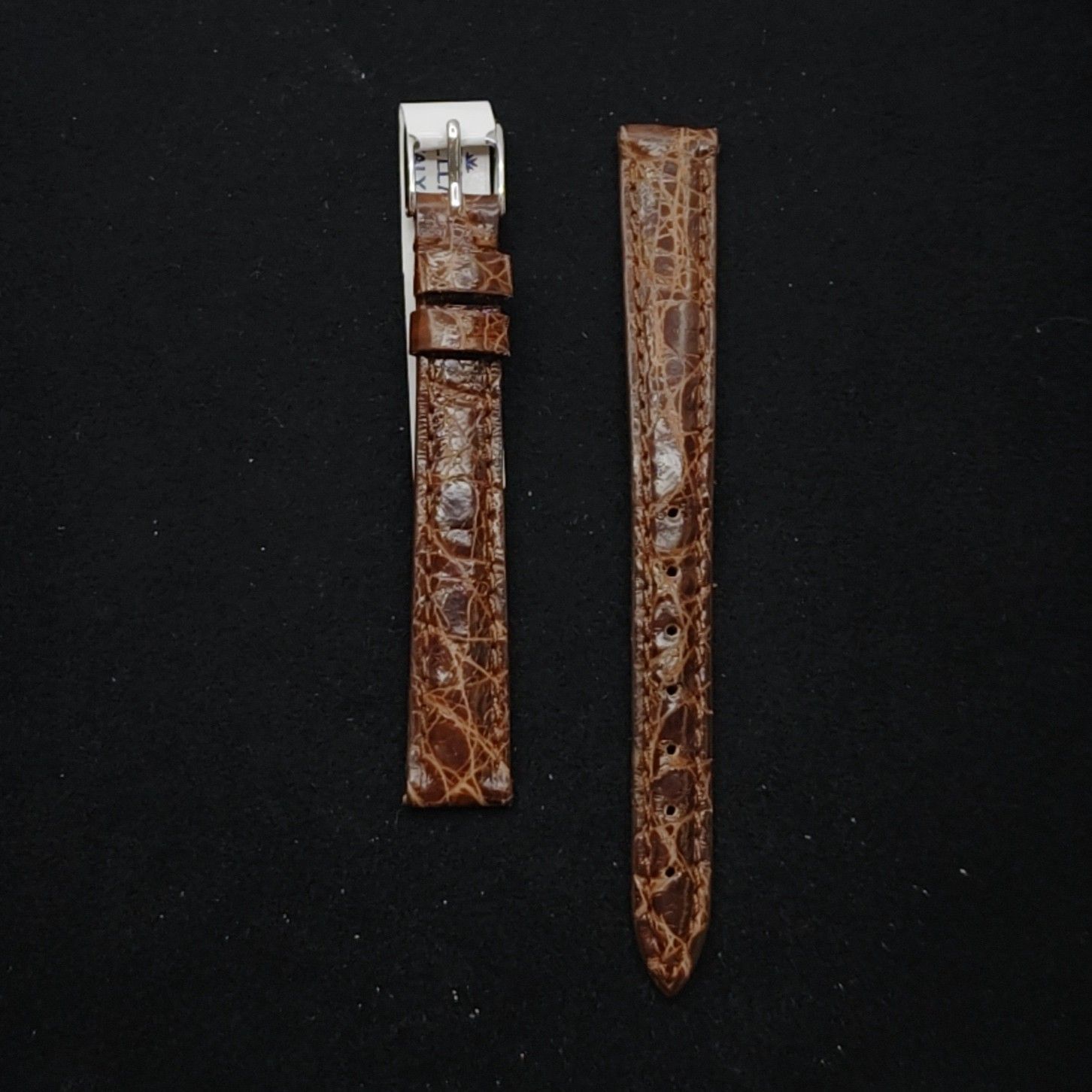デッドストック品 モレラート MORELLATO AMADEUS カイマン レザー