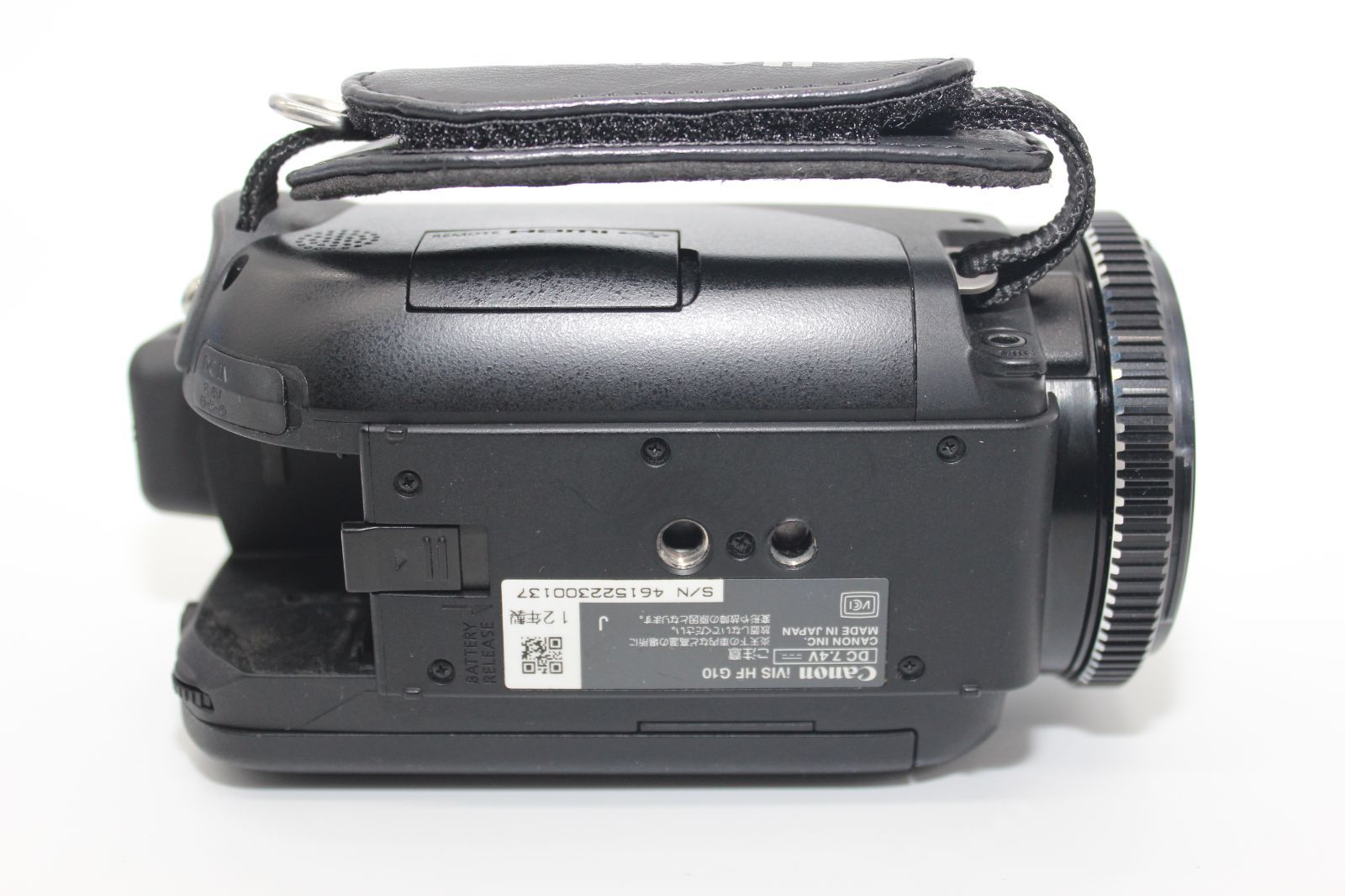 良品 Canon ビデオカメラ iVIS HF G10 ケーブルセット！