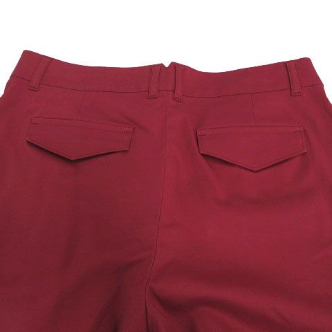 アンタイトル UNTITLED パンツ ジョガーパンツ タック 裾ゴム ストレッチ コットン混 ピンク系 ピンクパープル 2