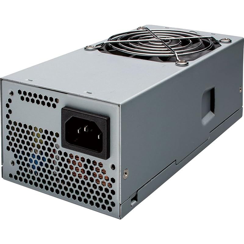 玄人志向 電源ユニット 300W TFX 電源 80 PLUS ゴールド PC電源 8cm 静音ファン KRPW-TX300W|90 1