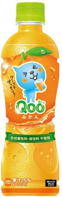 ミニッツメイド Qoo クー オレンジ 425ml×24本×2ケース コカコーラ ※パッケージは変更となる場合がございます。
