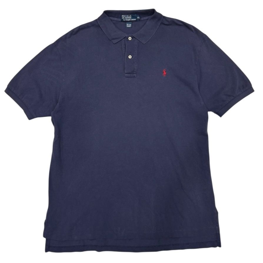 古着/USED》90s POLO by Ralph Lauren ポロシャツ ネイビー 紺色