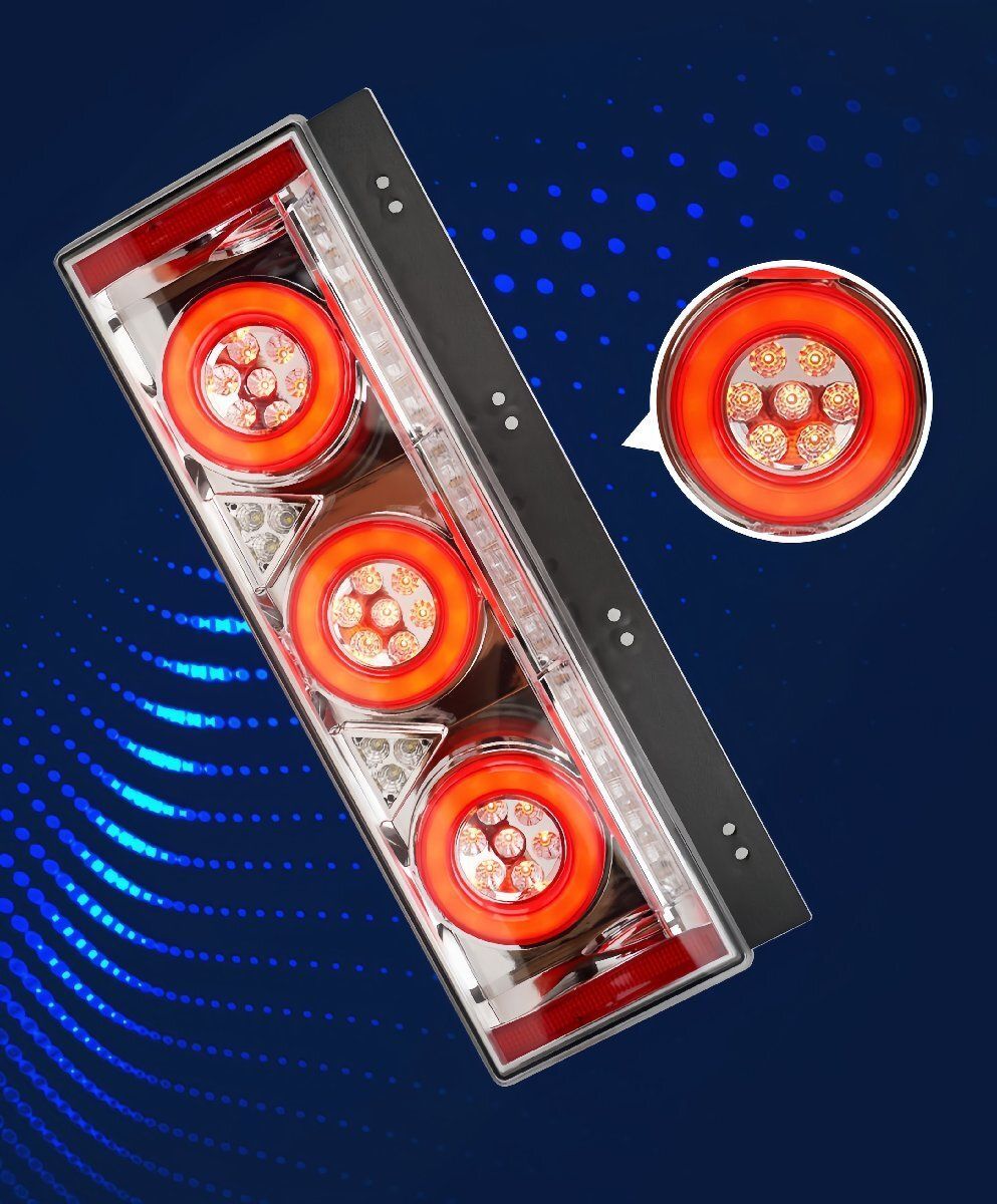 まる トラック 車用品・バイク用品 汎用 24Vトラック テールランプ