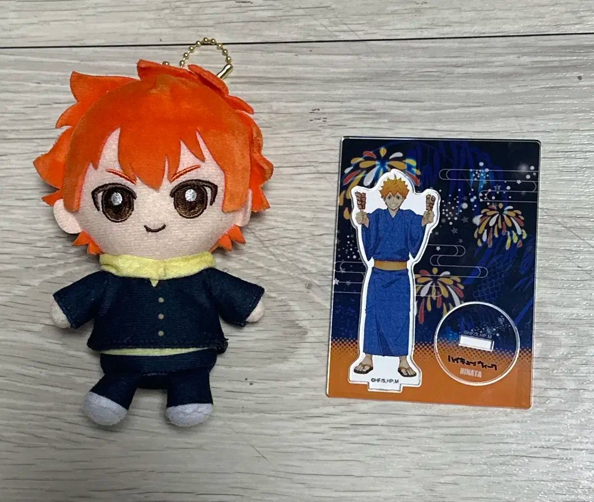 【雷市場（ポンジャン）商品韓国直送】 ハイキュー 日向 人形 ぬいぐるみ ぬい ミニ アクリル