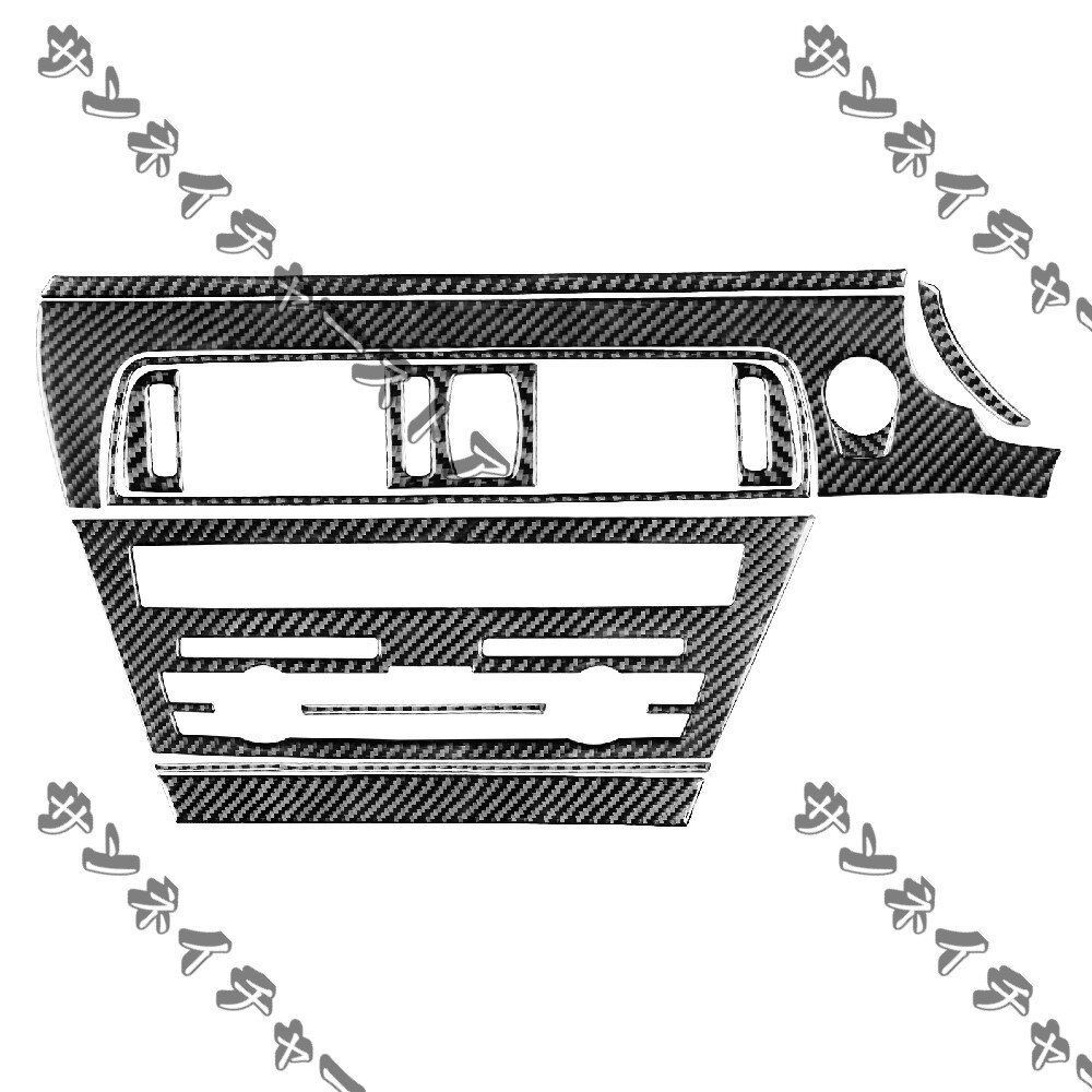 BMW 6シリーズ M6 F12 F13 F06 2011～2018年式 リアルカーボン製 センターメディアパネル 12枚