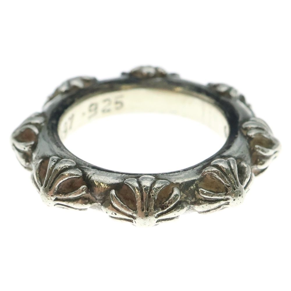 CHROME HEARTS クロムハーツ CROSS BAND クロスバンド リング シルバー BCA342