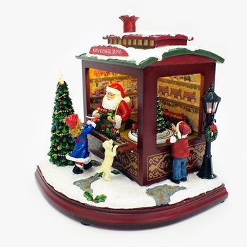 ミュージカルサンタトレインショップ クリスマス Roman NEXPOTALLINN_EU