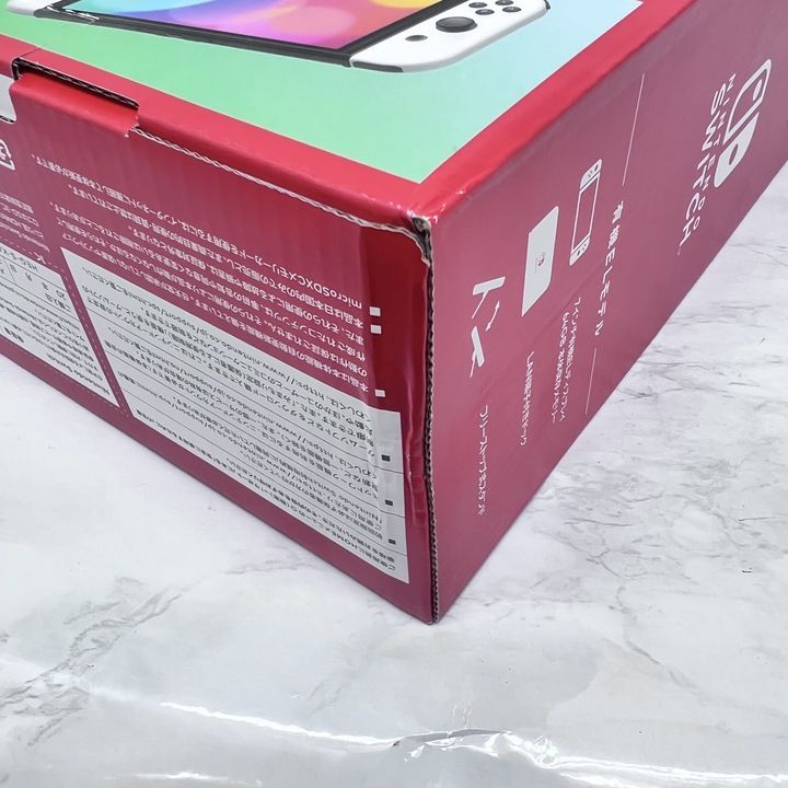 Nintendo Switch - 新品未開封 Nintendo Switch 有機ELモデル ホワイト 箱潰れあり Nintendo Switch 任天堂 有機ELモデル [ホワイト] [HEG-S-KAAAA