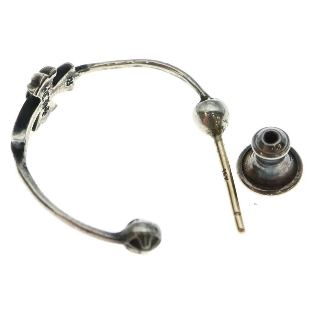  CHROME HEARTS クロムハーツ SKINNY BBYFAT CROSS スキニーベイビーファットクロス フープピアス シルバー その他 アクセサリー