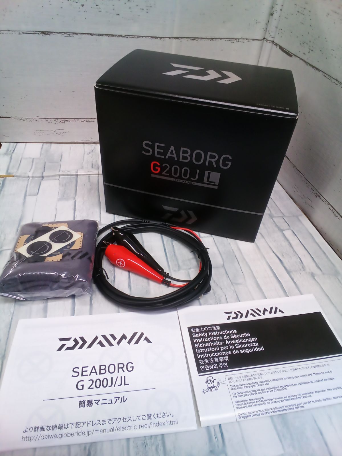 新品未使用　DAIWA SEABORG G200JL 電動リール 中古未使用品】シーボーグG200JL 新品未使用 DAIWA SEABORG G200JL