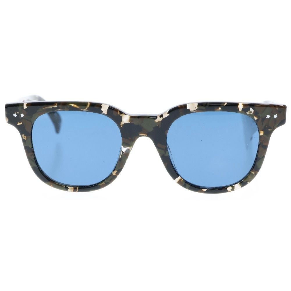 KENZO ケンゾー Khaki Havana カーキハバナ スクエアフレームサングラス KZ40167I カーキ