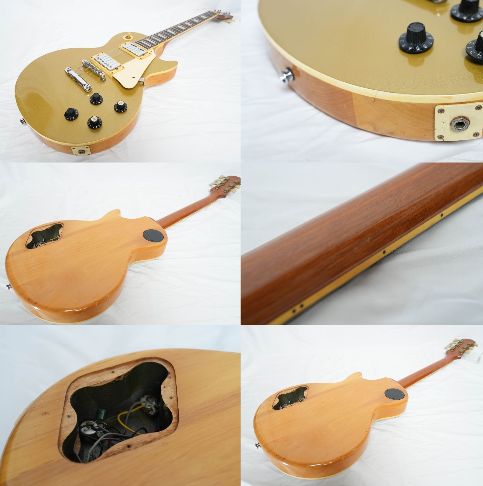 ☆Epiphone by Gibson Les Paul Standard Gold Top 難あり メイプル
