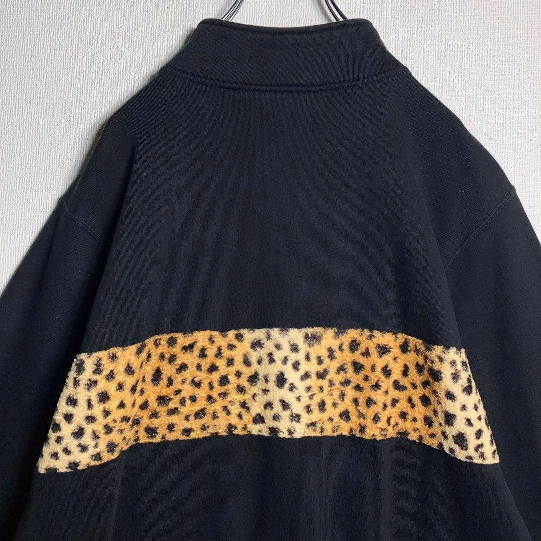 コムドットゆうた着用】Supreme スウェット ハーフジップ 刺繍