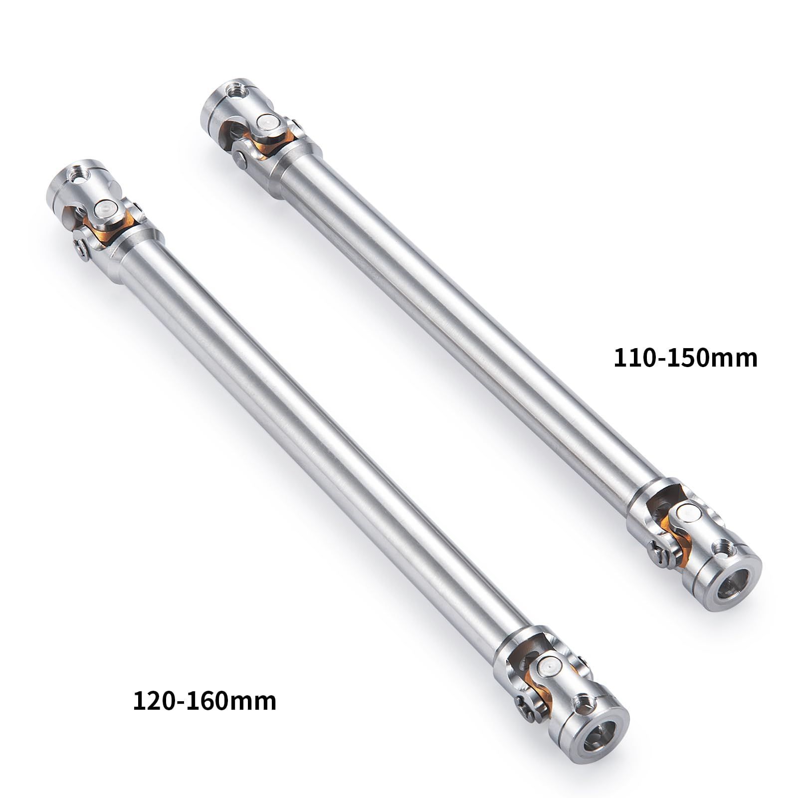 RCトラックタイプトラクター（合金製） TRZX RC 金属ドライブ シャフト 40 〜 260 mm アップグレード