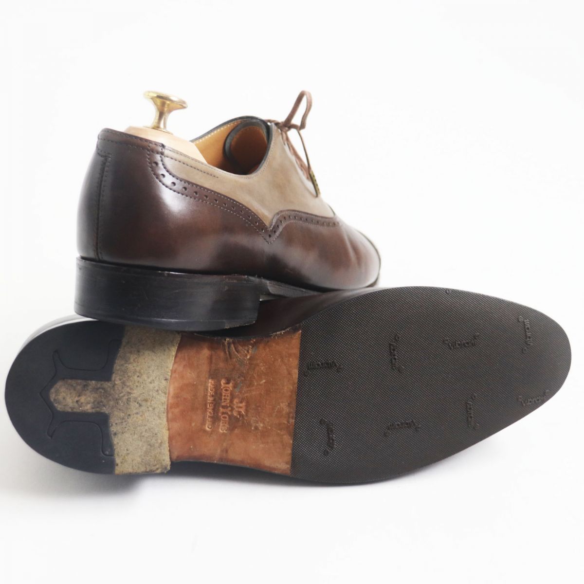 約295cmワイズ幅美品○JOHN LOBB ジョンロブ TOWCESTER/トゥ