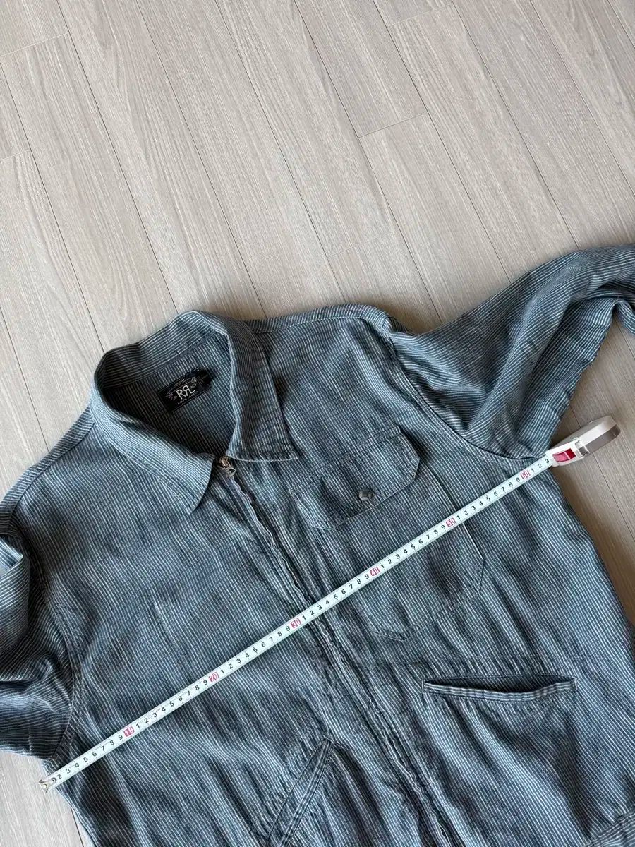 RRL ダブルアールエル コットン リネン ストライプ ジャケット XL KANDAIZUMI_COM