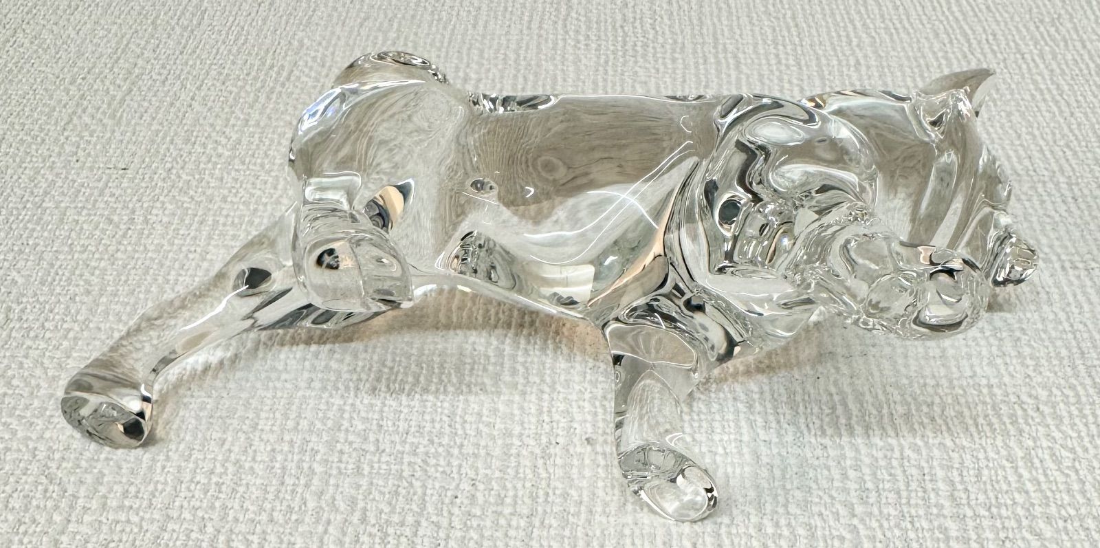 バカラ 犬 Baccarat 干支 置物 - メルカリ