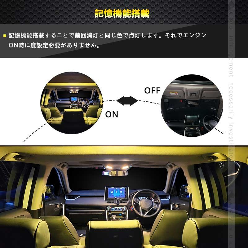 LEDルームランプセット