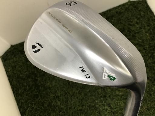 【】 テーラーメイド Taylor Made MILLED GRIND 4 TW 56°/12° ウェッジ WG 純正特注シャフト (フレックスS) メンズ 男性用 右利き 右用 Cランク ゴルフクラブ
