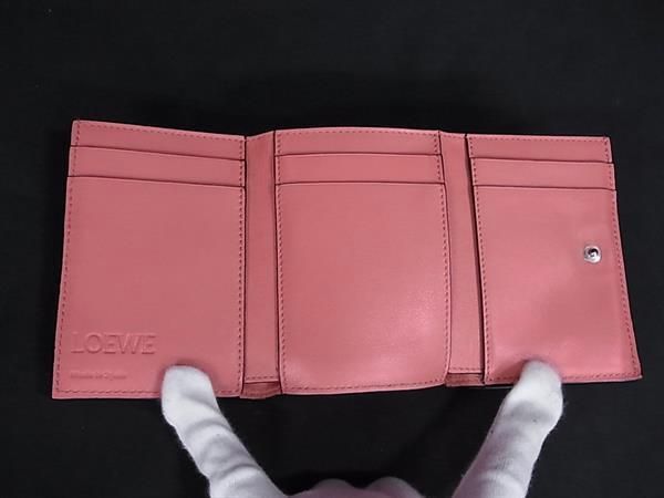 LOEWE ロエベ 財布 アナグラム トライフォールド ウォレット  