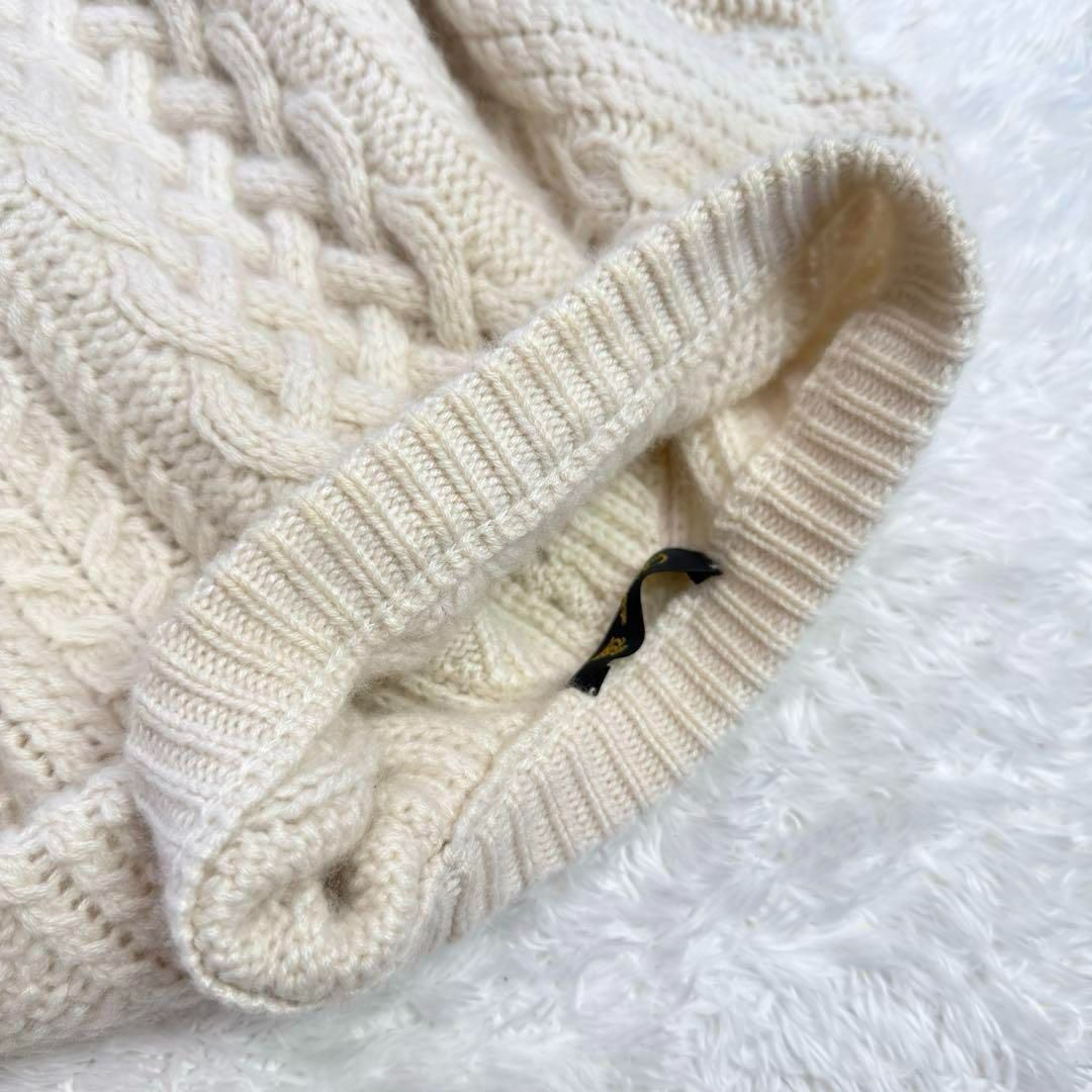 Drawerドゥロワー 定価9,9万円 カシミヤ100% 5Gカシミヤアラン