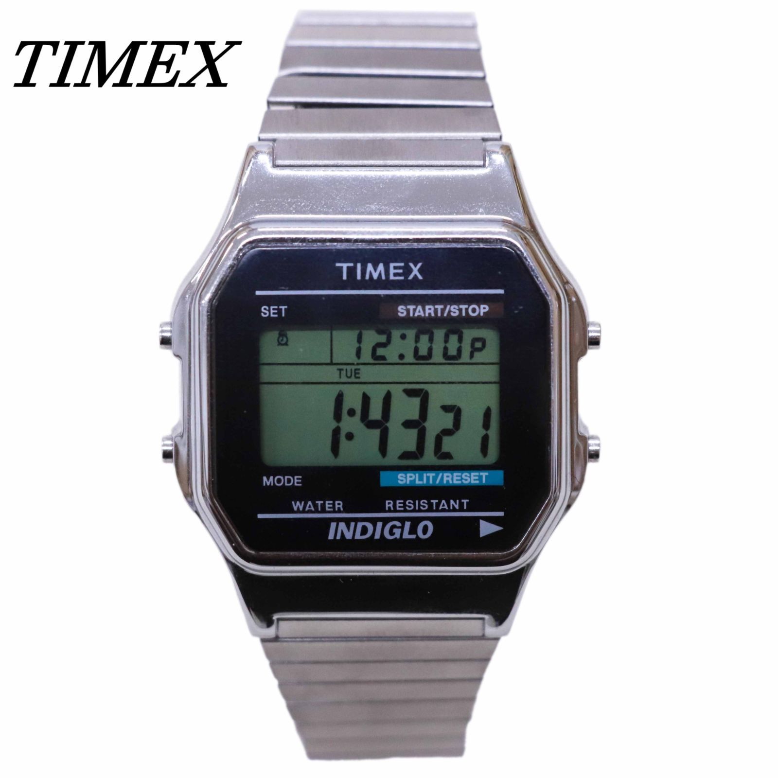 TIMEX INDIGLO デジタル腕時計 TIMEX タイメックス INDIGLO デジタル腕時計 - メルカリ