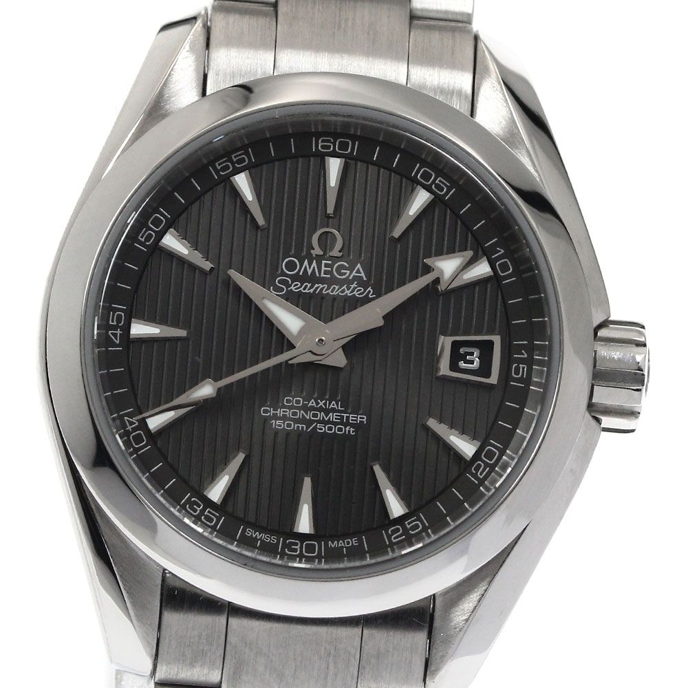 オメガ OMEGA 231.10.30.20.06.001 シーマスター アクアテラ デイト 自動巻き レディース 保証書付き_886835
