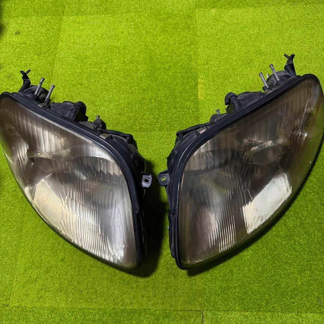 JZA80 80 スープラ 前期 ヘッドライト 左右 純正